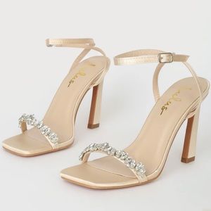 Lulu's Champagne Heels